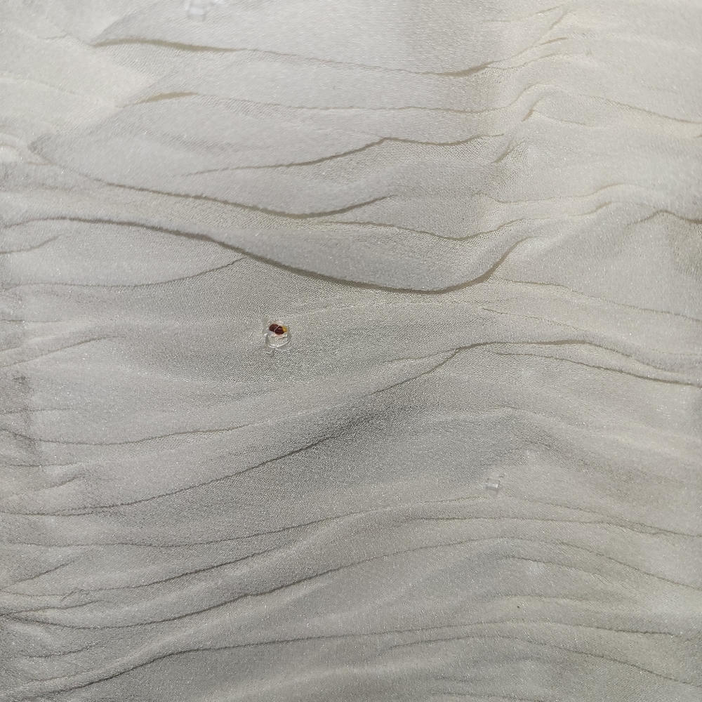 Silk Top, Cream Color - image 4